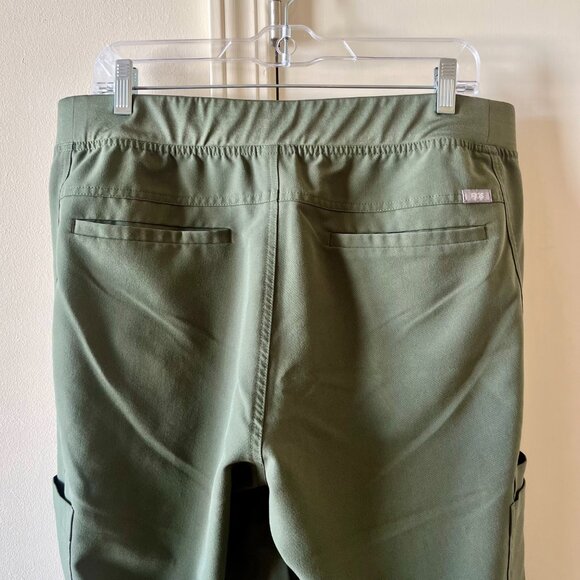 Figs Axim Cargo Scrub Pants Men’s Moss XL Short - Picture 6 of 8